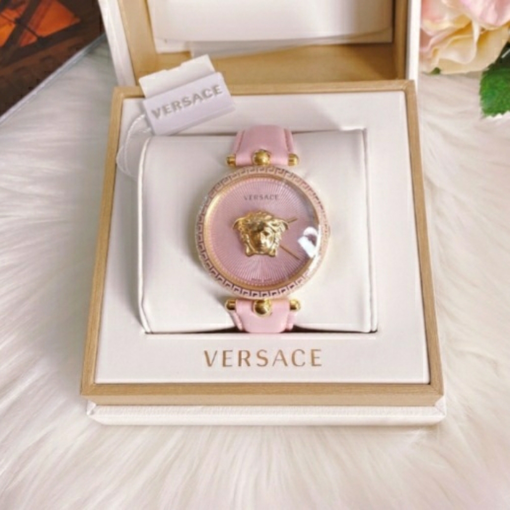 Versace Pink and Gold Bracelet
